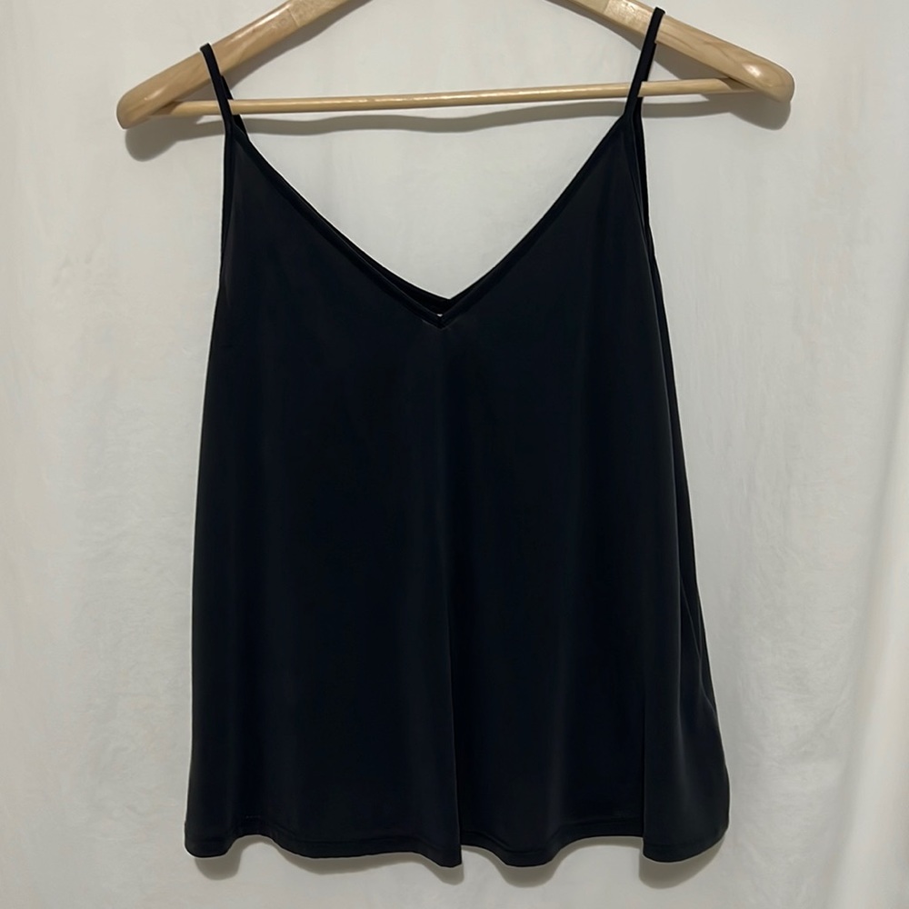 BP Nordstrom Black Modal Blend Swing Tank Top Size Small
